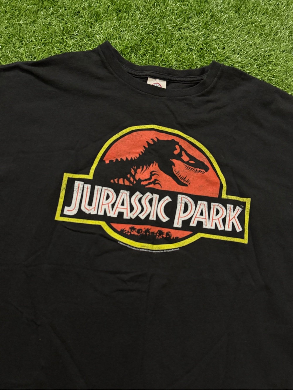 Vintage Black Jurassic Park Tee Size XL
